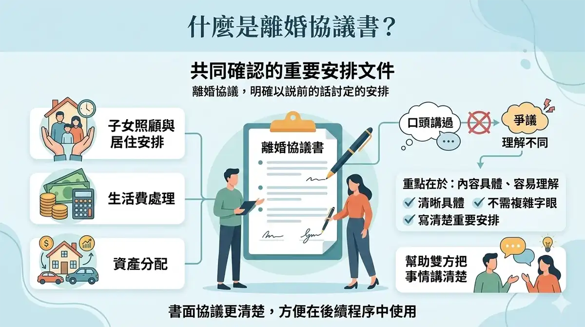 什麼是離婚協議書